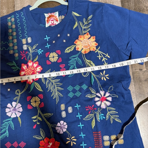 New Johnny Was Katie Embroidered Top- large - Picture 5 of 8